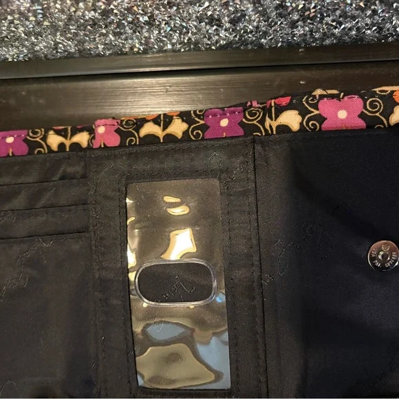 Floral Vera Bradley Multicolor Women's Clutch NWOT - Picture 6 of 7